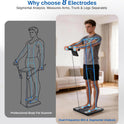 GE Smart Scale Body Weight Monitor with 8-Electrode Body Pod Fat Analysis