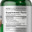 Horbäach Ashwagandha Supplement Max Strength 120 Capsules Non-GMO Gluten Free