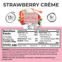 Power Crunch Whey Protein Bars, High Protein Snacks with Delicious Taste, Strawberry Cream, 1.4 Ounce (12 Count)