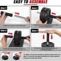 Abiarst Ultra-Wide Ab Roller Wheel for Abs & Core Strength Training