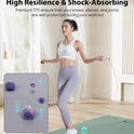 KEEP 7mm Thick Non-Slip Yoga Mat - Extra Wide 32" Fitness Mat for Home Workouts