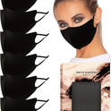 KARIZMA Face Wardrobe Cloth Face Mask, 6 Soft Masks, Washable Fabric, Adjustable Ear Loops, Earth Shades Pack