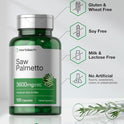 Horbäach Saw Palmetto Extract 120 Capsules Non-GMO Gluten Free