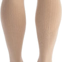 EvoNation Men's USA Made 20-30 mmHg Knee High Compression Socks Tan Large