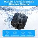 Adjustable Wrist Weights Set of 2, 1lb Each, for Women & Men, Silicone, Sweat-Proof