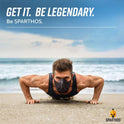 Sparthos High Altitude Mask for Fitness, Running, and Endurance Training with 16 Breathing Levels