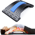 MINOLL Back Stretcher for Lower Back Pain Relief, Adjustable Arch Lumbar Support