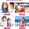 Kids Face Mask 50PCS Breathable Fabric for Girls and Boys Safety