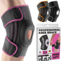 DR. BRACE ELITE Knee Brace with Side Stabilizers for Maximum Support