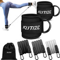 KUTIZE Adjustable Ankle Resistance Bands for Full-Body Workouts
