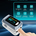 Healthtree JKS50B Fingertip Pulse Oximeter with SpO2 and Heart Rate Monitoring