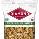 Diamond of California Shelled Walnut Halves and Pieces, Pre-Shelled Raw Walnuts for Baking, Snacking and Salads, 32 oz.