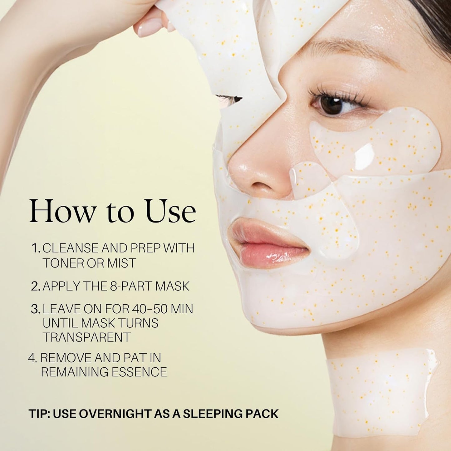 d'alba Piedmont Signature Vita Capsule Hydrogel Mask 8-Shape 1BOX 4 Sheets