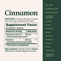 Nature's Bounty Cinnamon Capsules, Herbal Supplement, 1500mg, 100 Capsules
