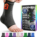 Modvel Ankle Brace for Women and Men - Compression Ankle Sleeve