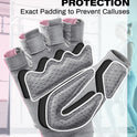 VINSGUIR Workout Gloves for Women & Men, Breathable, Grip Pads