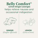 Traditional Medicinals Organic Belly Comfort Lozenges Lemon Ginger