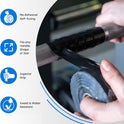 Core Prodigy Fusion Silicone Rubber Grip Tape for Pull Up Bars and Sports Equipment