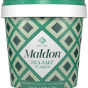 Maldon Salt, Sea Salt Flakes, 20 oz (570 g), Resealable Tub – Kosher, Natural, Unique Gourmet Pyramid Shaped Salt Flakes, Perfect for a Wide Range of Dishes, Hand-Harvested for Four Generations