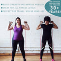 Resistance Bands with Handles for Full Body Workout, Therapy, Home Fitness
