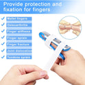 Sopito Finger Splint, 2pcs Finger Support Brace for Arthritis Middle Size