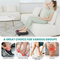Nekteck Shiatsu Heated Electric Foot Massager with Heat for Pain Relief