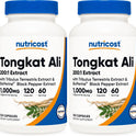 Nutricost Tongkat Ali 1,000mg 120 Capsules - with Tribulus Terrestris and BioPerine, Vegetarian Caps, Non-GMO, Gluten Free, Potent Extract