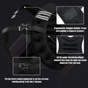 NATURELUX Weighted Vest for Men & Women - 5-30lbs Adjustable Weight Vest for Workouts, Running, Walking