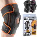 DR. BRACE ELITE Knee Brace with Side Stabilizers for Maximum Support