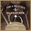 Stumptown Coffee Roasters, Medium Roast Whole Bean Coffee, 100% Arabica Coffee - Hair Bender 12 Ounce Bag with Flavor Notes of Citrus and Dark Chocolate