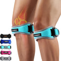 Cambivo Patellar Tendon Knee Straps 2 Pack for Pain Relief and Support