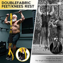 Pull Up Assist Bands with 3 Resistance Levels and Adjustable Comfort Foot Rest