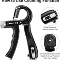 Hand Grip Strengthener 2 Pack - Adjustable Resistance 10-130 lbs, Forearm Exerciser for Muscle Building & Injury Recovery