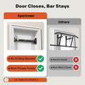 Sportneer Adjustable Doorway Pull-Up Bar, 440 lbs Capacity, No Drilling Required