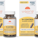 Uqora In Control Bladder Support - Daily Bladder Care & Support for Urinary Comfort - Made with botanicals, Like Horsetail & Spicebush - Gluten-Free & Vegetarian - 60 Capsules