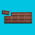 HERSHEY'S Milk Chocolate Candy Bars, 1.55 oz (6 Count)