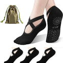 BKP Yoga Socks for Women - Non Slip Grip Socks for Ballet, Pilates