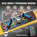 IUT Fitness 15-in-1 Push Up Board for Full-Body Workout Equipment
