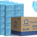 2,000pcs Disposable Face Masks 3 Ply Breathable Blue 40 Packs of 50