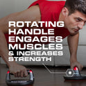 Perfect Pushup Elite - Rotating Handles, Ergonomic Grips, 400lb Capacity