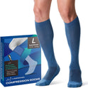 Knee Length Compression Socks for Women and Men, 15-20mmHg