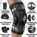 NEENCA Professional Knee Brace for Knee Pain Relief and Sports Protection