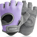 VINSGUIR Workout Gloves for Women & Men, Breathable, Grip Pads