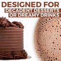 Cocoa Powder (8 oz) Dutch Processed Cocoa Powder, Unsweetened, Extra Rich Cocoa Flavor, 22-24% Fat, Premium Culinary Grade, Non-GMO Sourced, Fair Trade Certified, Perfect Cocoa for Baking and Cooking