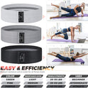 Renoj 3-Set Resistance Bands for Pilates, Yoga, and Home Gym