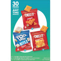 Cheez-It & Pop-Tarts Snacks, Grab 'N Go, Any Time Snacks Variety Pack, 33.42oz Box (30 Count)