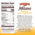 Pepperidge Farm Milano White Chocolate Lemon Flavored Cookies, 7 Oz Bag