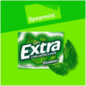 Extra Gum Spearmint Sugarfree Gum Bulk, Individually Wrapped, Perfect for Long Lasting Fresh Breath at School, Work & Travel 15 Count, Pack of 10