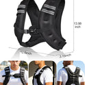 Henkelion Weighted Vest for Men, Women & Kids - Adjustable Weight Vest for Running, Training, Jogging, Walking