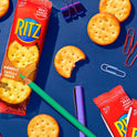 RITZ Peanut Butter Sandwich Crackers, Lunch Snacks, 48 Snack Packs (6 Boxes, 6 Crackers Per Pack)
